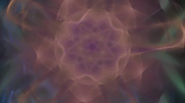 Fantezi kaotik renkli fraktal desen. Soyut Fraktal şekiller. 3D render resimde arka plan veya duvar kağıdı