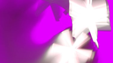 Fantezi kaotik renkli fraktal desen. Soyut Fraktal şekiller. 3D render resimde arka plan veya duvar kağıdı