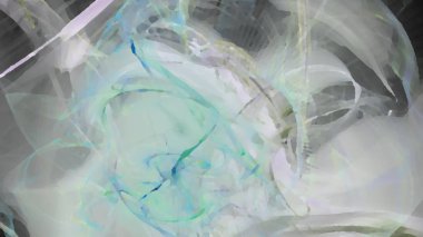 Fantezi kaotik renkli fraktal desen. Soyut Fraktal şekiller. 3D render resimde arka plan veya duvar kağıdı