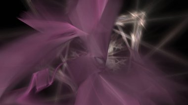 Fantezi kaotik renkli fraktal desen. Soyut Fraktal şekiller. 3D render resimde arka plan veya duvar kağıdı