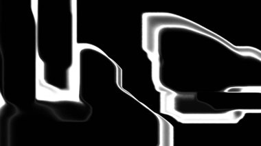 Fantezi kaotik renkli fraktal desen. Soyut Fraktal şekiller. 3D render resimde arka plan veya duvar kağıdı