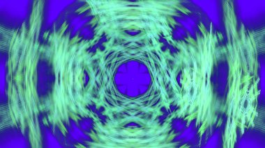 Fantezi kaotik renkli fraktal desen. Soyut Fraktal şekiller. 3D render resimde arka plan veya duvar kağıdı