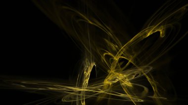 Fantezi kaotik renkli fraktal desen. Soyut Fraktal şekiller. 3D render resimde arka plan veya duvar kağıdı