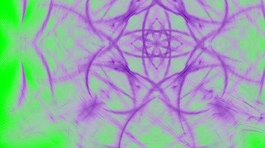 Fantezi kaotik renkli fraktal desen. Soyut Fraktal şekiller. 3D render resimde arka plan veya duvar kağıdı