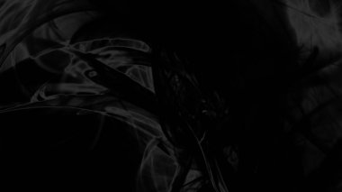 Fantezi kaotik renkli fraktal desen. Soyut Fraktal şekiller. 3D render resimde arka plan veya duvar kağıdı