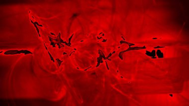 Fantezi kaotik renkli fraktal desen. Soyut Fraktal şekiller. 3D render resimde arka plan veya duvar kağıdı