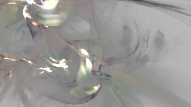 Fantezi kaotik renkli fraktal desen. Soyut Fraktal şekiller. 3D render resimde arka plan veya duvar kağıdı