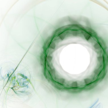 Fantezi kaotik renkli fraktal desen. Soyut Fraktal şekiller. 3D render resimde arka plan veya duvar kağıdı