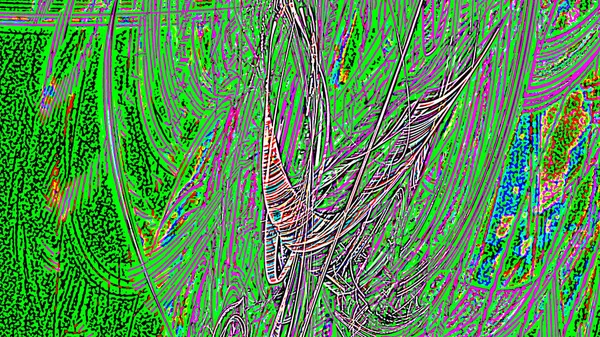 Fantasie chaotische kleurrijke fractale patroon. Abstracte fractale vormen. 3D rendering afbeelding achtergrond of behang — Stockfoto