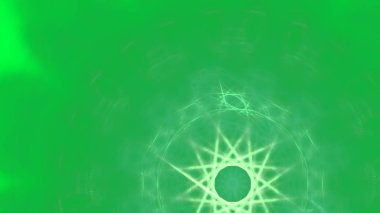 Fantezi kaotik renkli fraktal desen. Soyut Fraktal şekiller. 3D render resimde arka plan veya duvar kağıdı