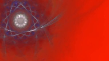 Fantezi kaotik renkli fraktal desen. Soyut Fraktal şekiller. 3D render resimde arka plan veya duvar kağıdı