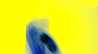 Fantezi kaotik renkli fraktal desen. Soyut Fraktal şekiller. 3D render resimde arka plan veya duvar kağıdı