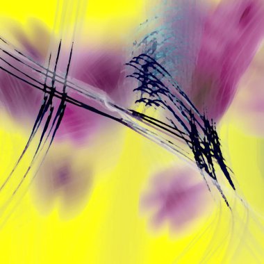 Fantezi kaotik renkli fraktal desen. Soyut Fraktal şekiller. 3D render resimde arka plan veya duvar kağıdı