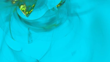 Fantezi kaotik renkli fraktal desen. Soyut Fraktal şekiller. 3D render resimde arka plan veya duvar kağıdı