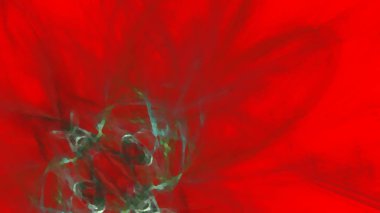 Fantezi kaotik renkli fraktal desen. Soyut Fraktal şekiller. 3D render resimde arka plan veya duvar kağıdı