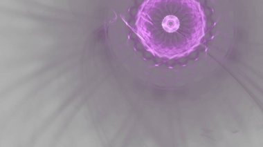 Fantezi kaotik renkli fraktal desen. Soyut Fraktal şekiller. 3D render resimde arka plan veya duvar kağıdı