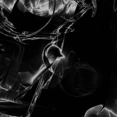 Fantezi kaotik renkli fraktal desen. Soyut Fraktal şekiller. 3D render resimde arka plan veya duvar kağıdı