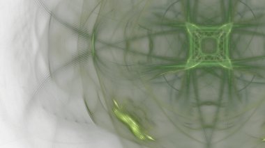 Fantezi kaotik renkli fraktal desen. Soyut Fraktal şekiller. 3D render resimde arka plan veya duvar kağıdı