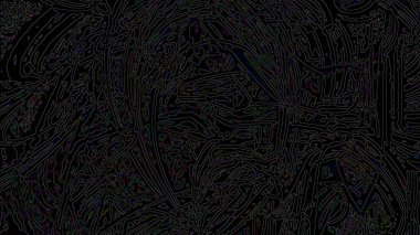 Fantezi kaotik renkli fraktal desen. Soyut Fraktal şekiller. 3D render resimde arka plan veya duvar kağıdı