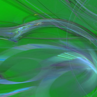 Fantezi kaotik renkli fraktal desen. Soyut Fraktal şekiller. 3D render resimde arka plan veya duvar kağıdı