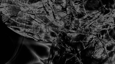 Fantezi kaotik renkli fraktal desen. Soyut Fraktal şekiller. 3D render resimde arka plan veya duvar kağıdı