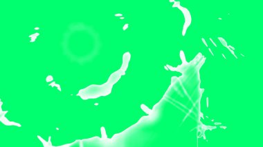 Fantezi kaotik renkli fraktal desen. Soyut Fraktal şekiller. 3D render resimde arka plan veya duvar kağıdı