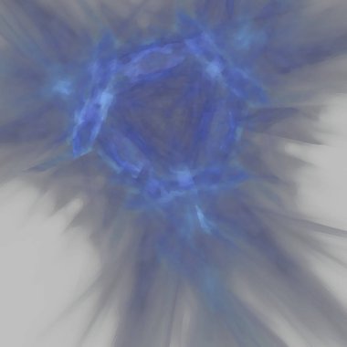 Fantezi kaotik renkli fraktal desen. Soyut Fraktal şekiller. 3D render resimde arka plan veya duvar kağıdı