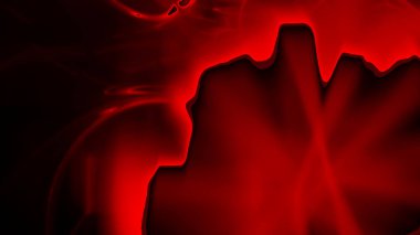 Fantezi kaotik renkli fraktal desen. Soyut Fraktal şekiller. 3D render resimde arka plan veya duvar kağıdı