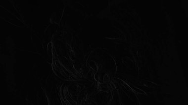 Fantezi kaotik renkli fraktal desen. Soyut Fraktal şekiller. 3D render resimde arka plan veya duvar kağıdı