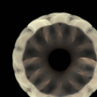 Fantezi kaotik renkli fraktal desen. Soyut Fraktal şekiller. 3D render resimde arka plan veya duvar kağıdı