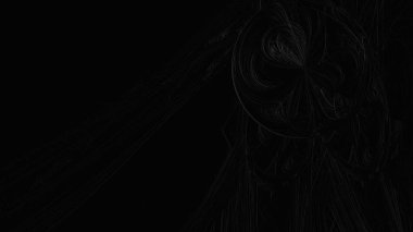 Fantezi kaotik renkli fraktal desen. Soyut Fraktal şekiller. 3D render resimde arka plan veya duvar kağıdı