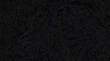 Fantezi kaotik renkli fraktal desen. Soyut Fraktal şekiller. 3D render resimde arka plan veya duvar kağıdı