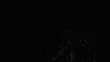 Fantezi kaotik renkli fraktal desen. Soyut Fraktal şekiller. 3D render resimde arka plan veya duvar kağıdı