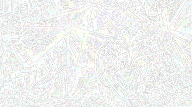 Fantezi kaotik renkli fraktal desen. Soyut Fraktal şekiller. 3D render resimde arka plan veya duvar kağıdı