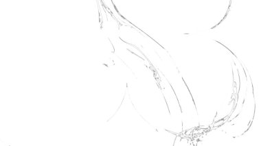 Fantezi kaotik renkli fraktal desen. Soyut Fraktal şekiller. 3D render resimde arka plan veya duvar kağıdı