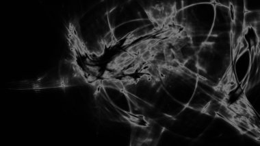 Fantezi kaotik renkli fraktal desen. Soyut Fraktal şekiller. 3D render resimde arka plan veya duvar kağıdı