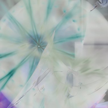 Fantezi kaotik renkli fraktal desen. Soyut Fraktal şekiller. 3D render resimde arka plan veya duvar kağıdı