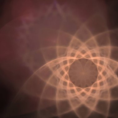 Fantezi kaotik renkli fraktal desen. Soyut Fraktal şekiller. 3D render resimde arka plan veya duvar kağıdı