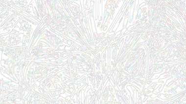 Fantezi kaotik renkli fraktal desen. Soyut Fraktal şekiller. 3D render resimde arka plan veya duvar kağıdı