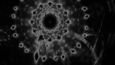 Fantezi kaotik renkli fraktal desen. Soyut Fraktal şekiller. 3D render resimde arka plan veya duvar kağıdı