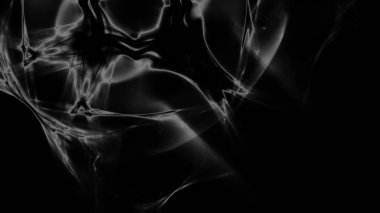 Fantezi kaotik renkli fraktal desen. Soyut Fraktal şekiller. 3D render resimde arka plan veya duvar kağıdı