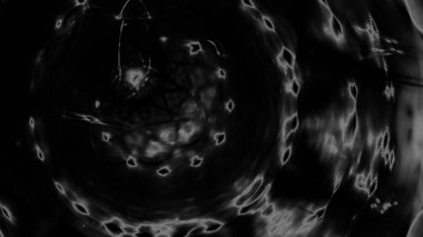 Fantezi kaotik renkli fraktal desen. Soyut Fraktal şekiller. 3D render resimde arka plan veya duvar kağıdı