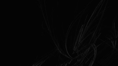 Fantezi kaotik renkli fraktal desen. Soyut Fraktal şekiller. 3D render resimde arka plan veya duvar kağıdı