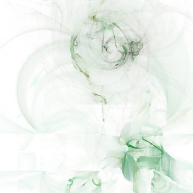 Fantezi kaotik renkli fraktal desen. Soyut Fraktal şekiller. 3D render resimde arka plan veya duvar kağıdı