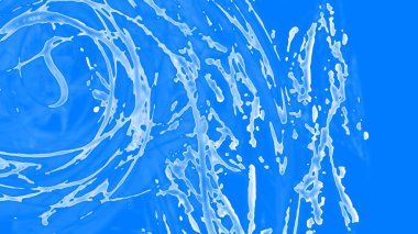 Fantezi kaotik renkli fraktal desen. Soyut Fraktal şekiller. 3D render resimde arka plan veya duvar kağıdı