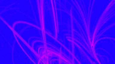 Fantezi kaotik renkli fraktal desen. Soyut Fraktal şekiller. 3D render resimde arka plan veya duvar kağıdı