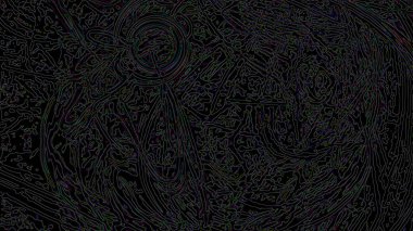 Fantezi kaotik renkli fraktal desen. Soyut Fraktal şekiller. 3D render resimde arka plan veya duvar kağıdı