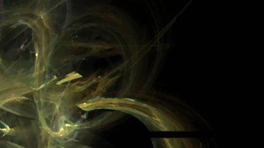 Fantezi kaotik renkli fraktal desen. Soyut Fraktal şekiller. 3D render resimde arka plan veya duvar kağıdı