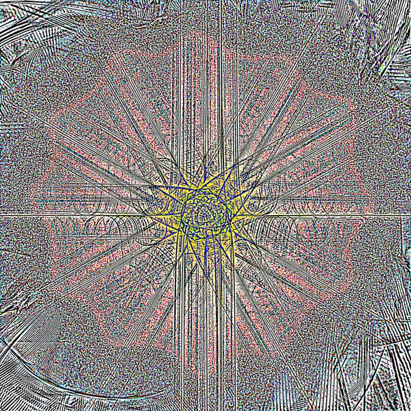 Fantasie chaotische kleurrijke fractale patroon. Abstracte fractale vormen. 3D rendering afbeelding achtergrond of behang — Stockfoto