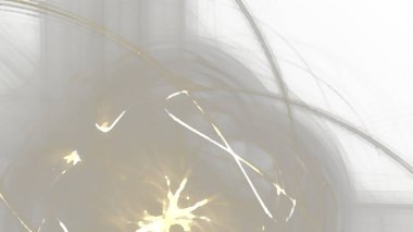 Fantezi kaotik renkli fraktal desen. Soyut Fraktal şekiller. 3D render resimde arka plan veya duvar kağıdı